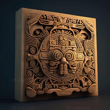 3D model Minatitln in Mexico (STL)